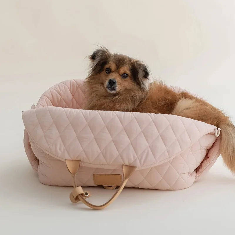 P'tit Poilu en Sac  Sac Chic Imperméable pour Animaux Imperméable & Amovible pour Voiture