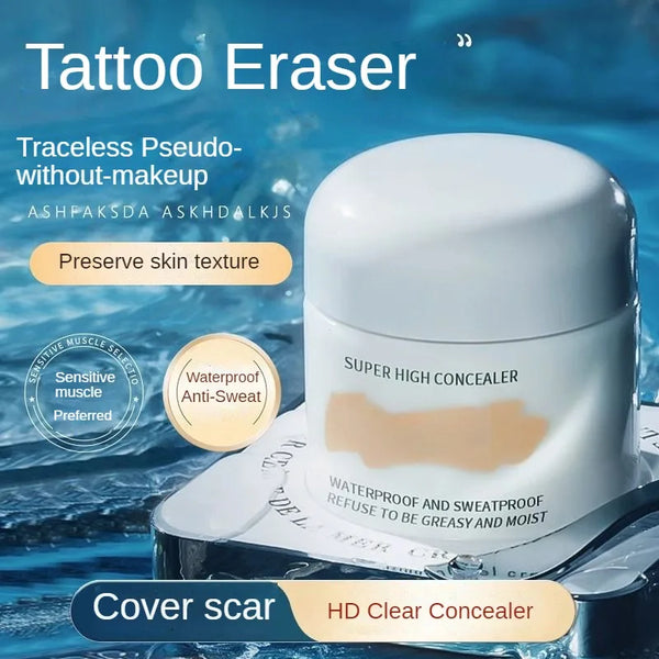 Correcteur imperméable à couverture complète pour tatouages, cicatrices – Fond de teint au fini naturel pour tous les tons et types de peau (Copie)