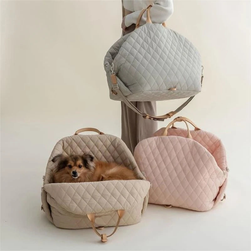 P'tit Poilu en Sac  Sac Chic Imperméable pour Animaux Imperméable & Amovible pour Voiture