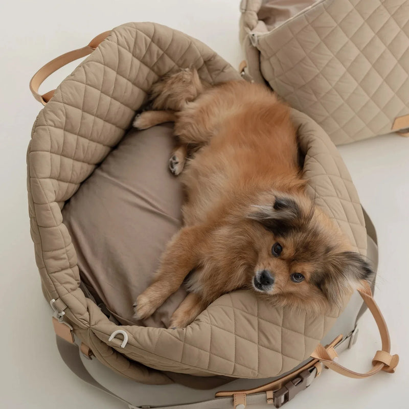 P'tit Poilu en Sac  Sac Chic Imperméable pour Animaux Imperméable & Amovible pour Voiture
