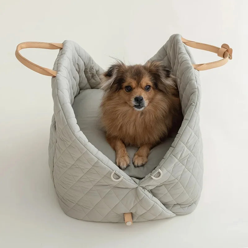 P'tit Poilu en Sac  Sac Chic Imperméable pour Animaux Imperméable & Amovible pour Voiture