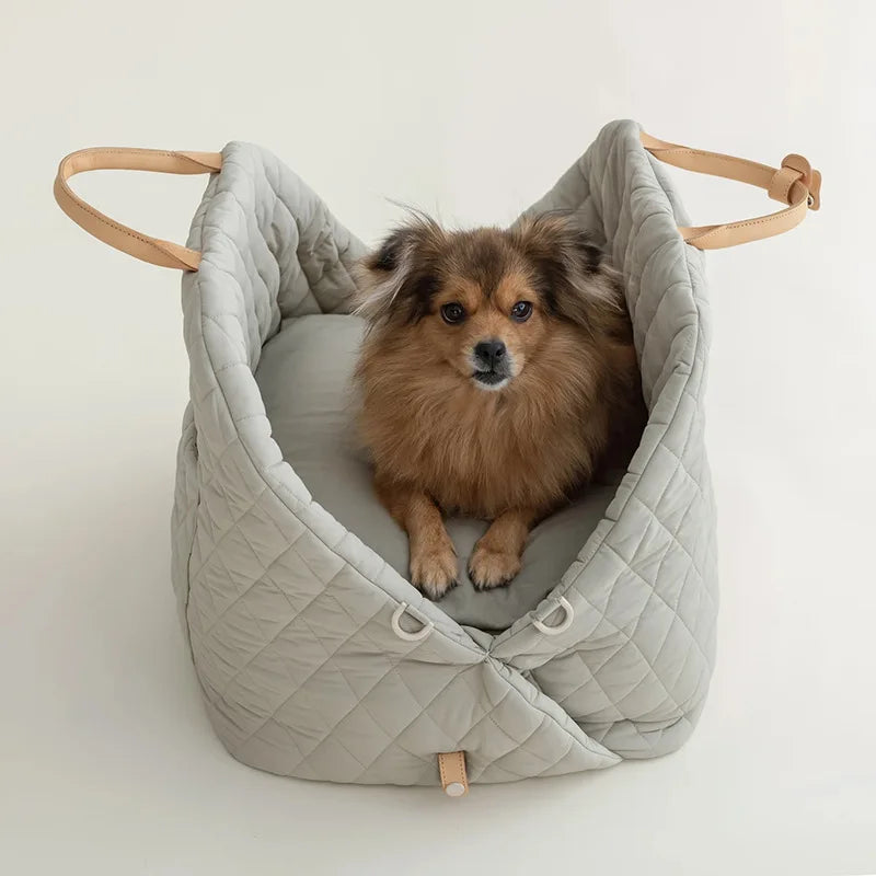 P'tit Poilu en Sac  Sac Chic Imperméable pour Animaux Imperméable & Amovible pour Voiture