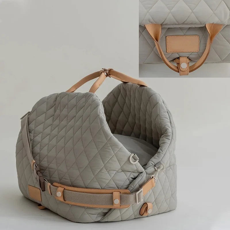 P'tit Poilu en Sac  Sac Chic Imperméable pour Animaux Imperméable & Amovible pour Voiture